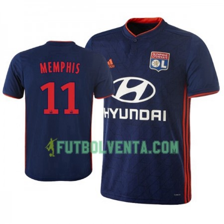 Camiseta de fútbol Olympique Lyonnais Memphis Depay 11 2ª equipación 2018/2019 Camiseta de fútbol Olympique Lyonnais Memphis Depay 11 2ª equipación 2018/2019